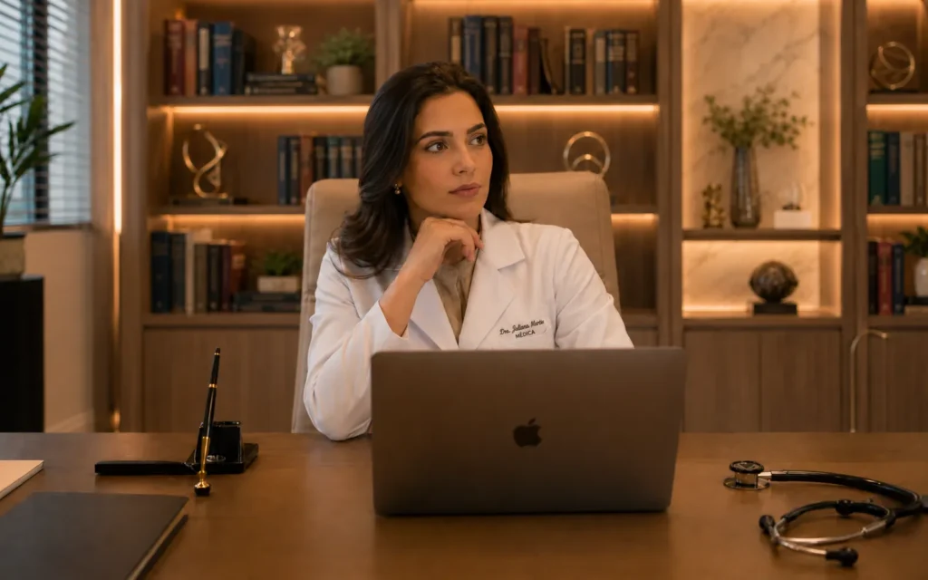posicionamento digital médico